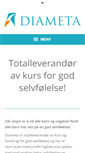 Mobile Screenshot of diameta.no